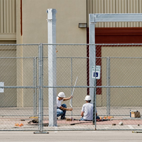 how long can i lease the temporary fence for my construction site or event in Monterey Ohio